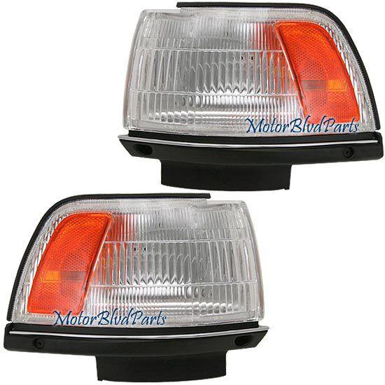 87-91 camry corner signal lights lamps right+left pair