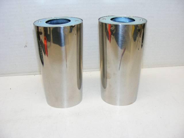 Harley davidson take off chrome fork tins / slider covers