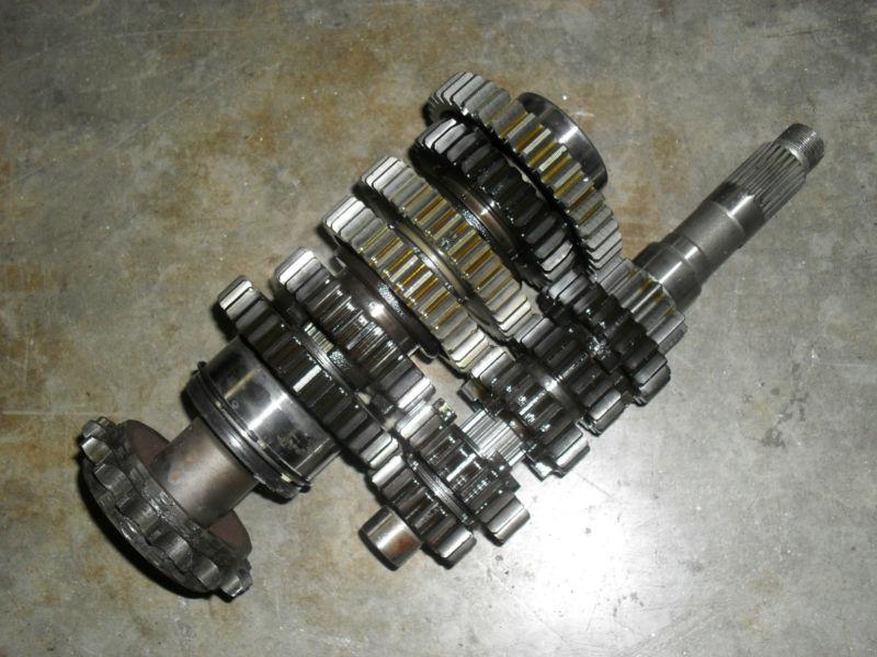 Yamaha yzf-r1 transmission assembly plus sprocket 06 2006 yzfr1 r1