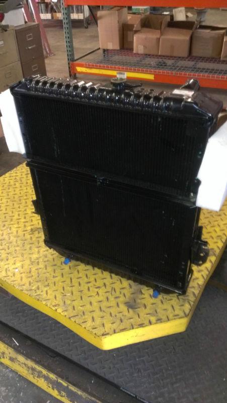 New 1994-1997 isuzu truck npr hd comet radiator diesel  w/ km rating 141.9  