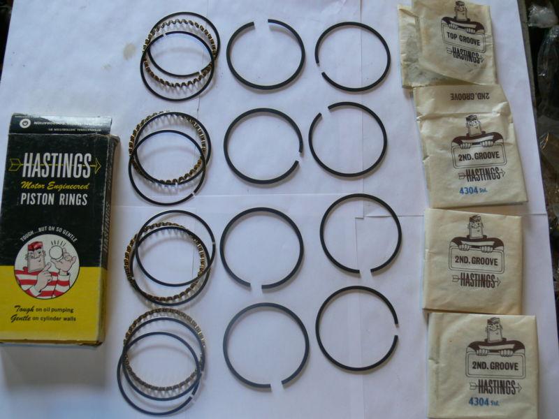 Volkswagen 1975 to 1977, 1588cc engine  piston rings  hastings  # 4304