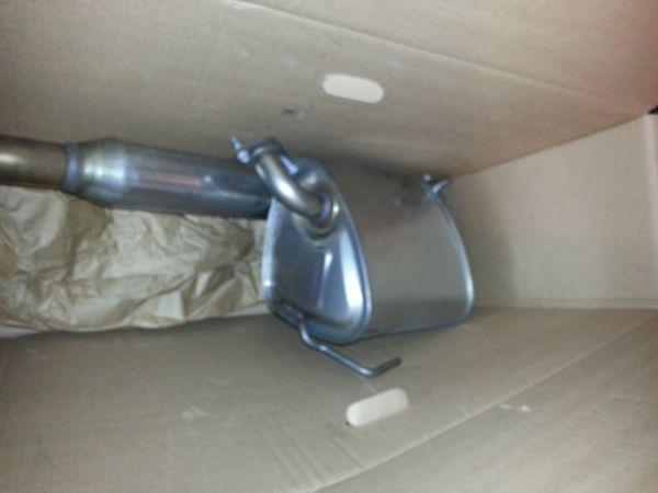 2013 subaru oem stock sti exhaust full catback - used 120 miles only! 