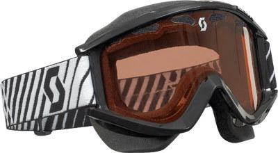 Scott recoil xi pro snocross goggle black w/acs rose lens 221334-0001108