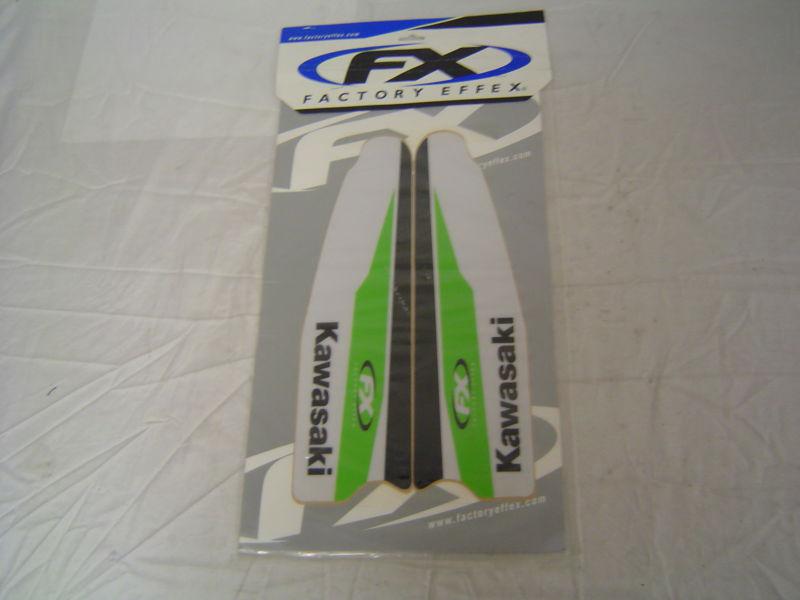 Factory effex fork graphic kit '94-'03 kawasaki kx125-500 08-40112