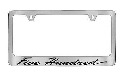 Ford genuine license frame factory custom accessory for five hundred style 2