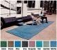 Prest-o-fit patio rug 6' x 9' espresso 2-1080