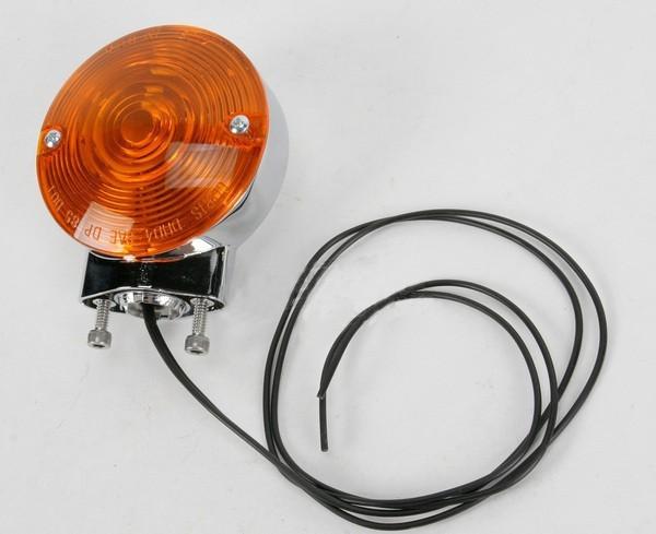 Chris products single filament turn signal assembly harley touring fl - amber