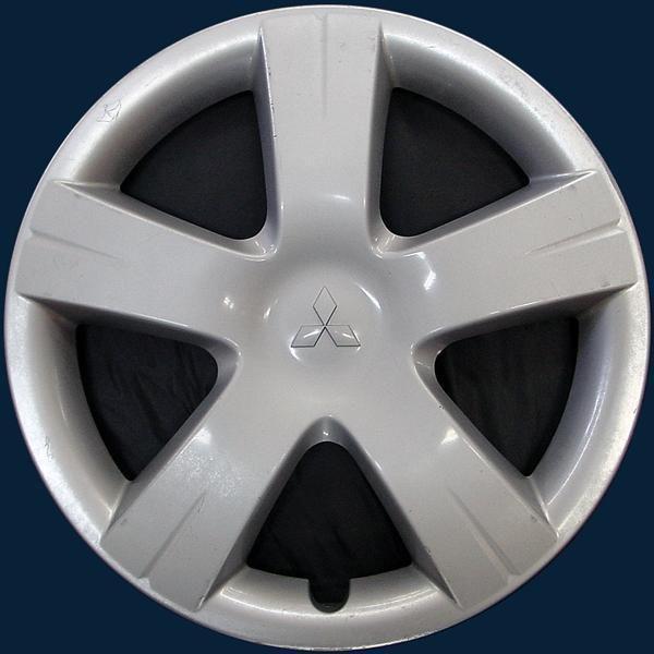 '04 05 mitsubishi lancer 15" 5 spoke hollander number 57574 hubcap wheel cover