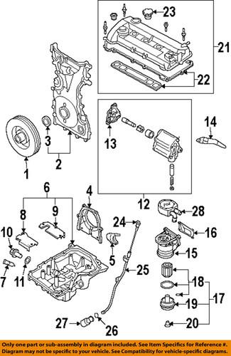 Mazda oem l32114300a9u engine oil filter-oil filter