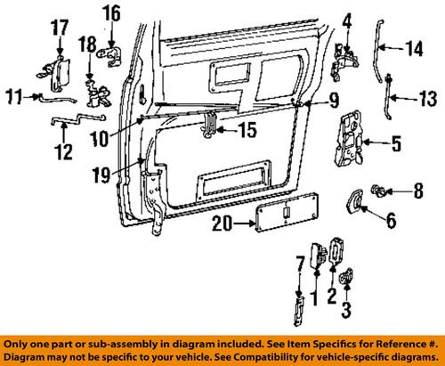 Gm oem 15740611 side loading door-handle, outside