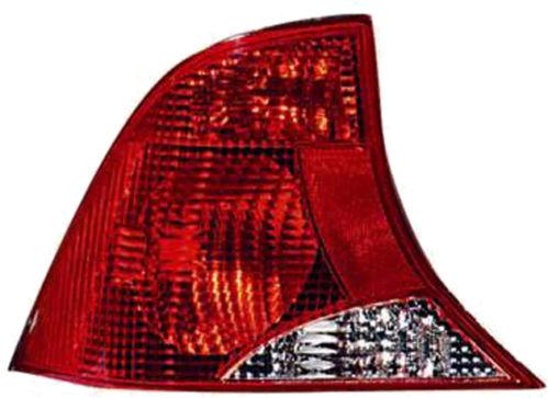 Ford focus sedan 00 01 tail light 3bulb left lh