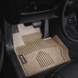 Bmw oem beige all weather floor liners e70 x5, e71 x6 front rear 82112211586
