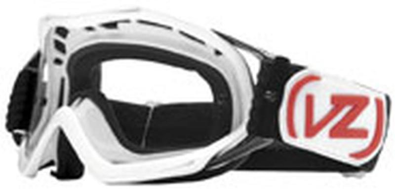 Vonzipper bushwick xt/offroad/motocross adult goggles,white/black tangent