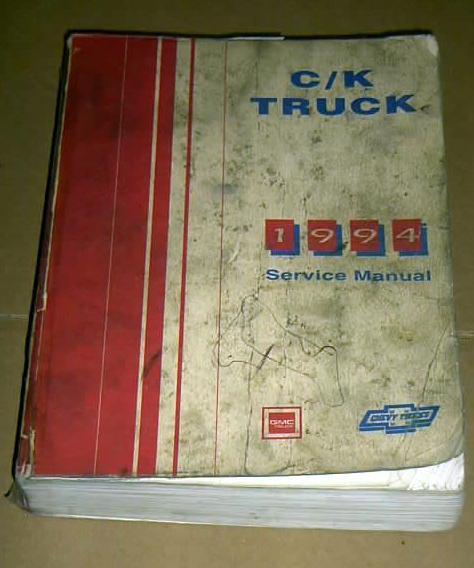 1994 chevrolet gmc trucks factory full service shop manual 6.5l diesel & gas **