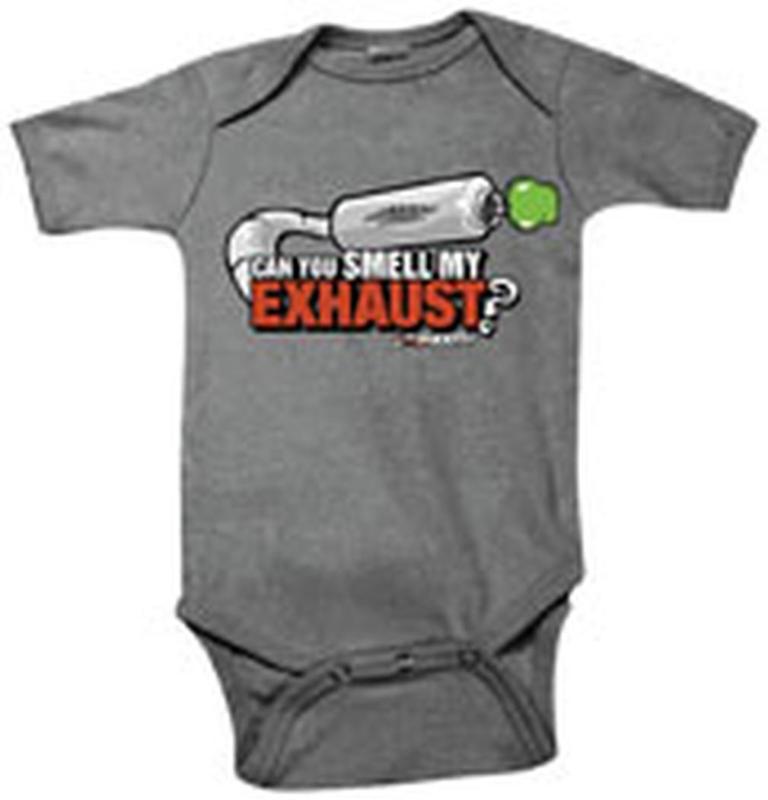 Smooth industries can you smell my exhaust baby cotton onesie/romper,12-18 month