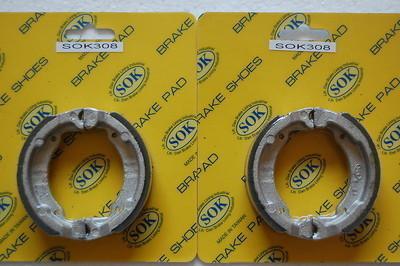 Front brake shoes fit suzuki lt 80 lt-a lt-z 50 lta50 ltz50 lt50 lt80 quadsport