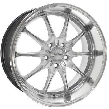 18x9 hypersilver kyowa trek 10 wheels 5x112 +45 mercedes e class sedan 350