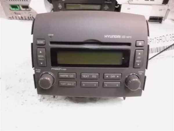 06 07 08 sonata oem cd mp3 player radio lkq