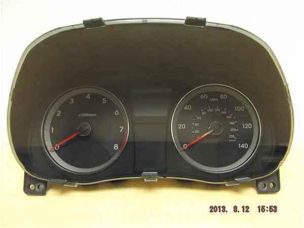 12-13 accent 4 cylinder speedometer speedo oem