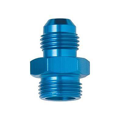 Fragola fitting carb inlet straight male -8 an to 1-20" male thread blue ea