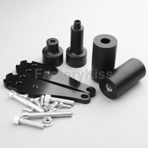 Motorcycle frame slider for kawasaki zx 10r 06-07 black