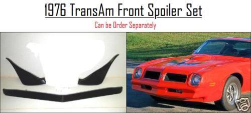 1976 trans am front spoiler set   made in the usa