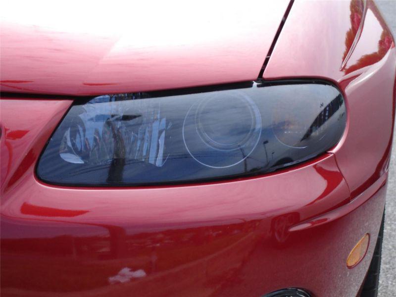 Pontiac gto smoke colored headlight film  overlays 2004-2006
