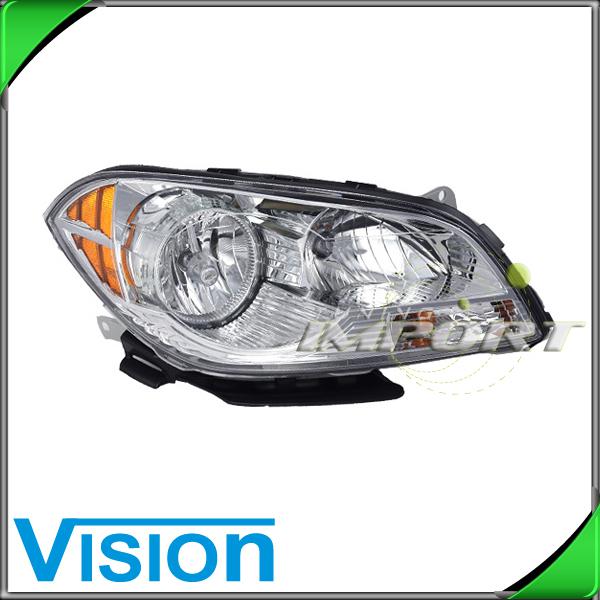 Passenger right side headlight lamp assembly replacement 2008-2010 chevy malibu