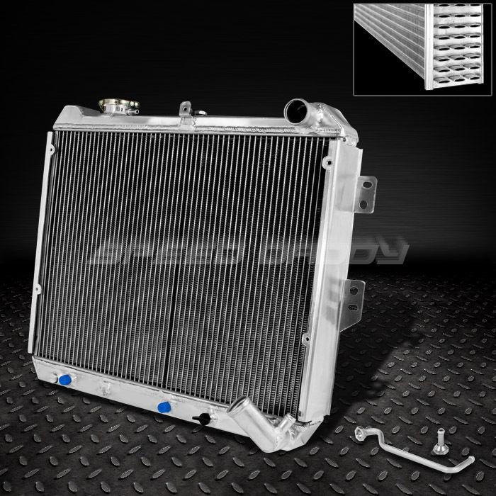 Tri core row aluminum racing radiator 84-85 mazda rx-7/rx7 fb/sa gsl-se 12a/13b