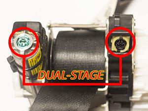 All vw jetta passat dual stage seat belt repair pre-tensioner rebuild service