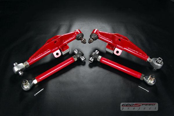 Gsp s13 240sx sr20 ka24 jdm 180sx front lower adjustable control arm + tension