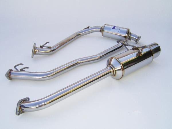 Invidia exhaust n1 catback cat back ss tip 06-08 honda fit l15 l15a base sport