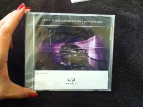 Infiniti navigation system map data dvd map version 7.4