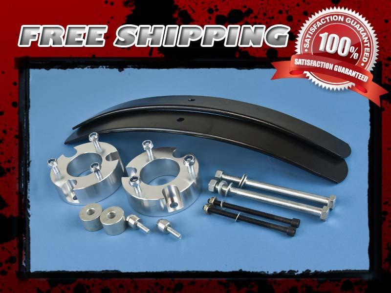 Silver lift kit front 2.5" rear 1.5"-2" w/ differential drop add-a-leaf 4wd 4x4