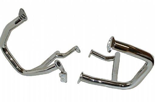 Chrome case guards honda goldwing gl1500