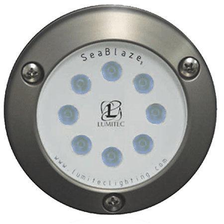 Lumitec seablaze 3 hull lights blue (pair)