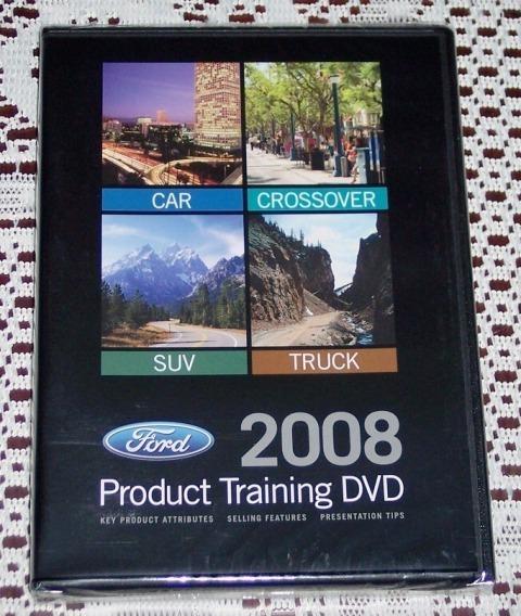 2008 ford mustang f150 edge fusion literature brochure dealer training dvd video