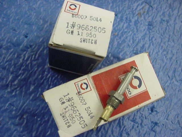 Gm models 1970's era nos door jamb light switches