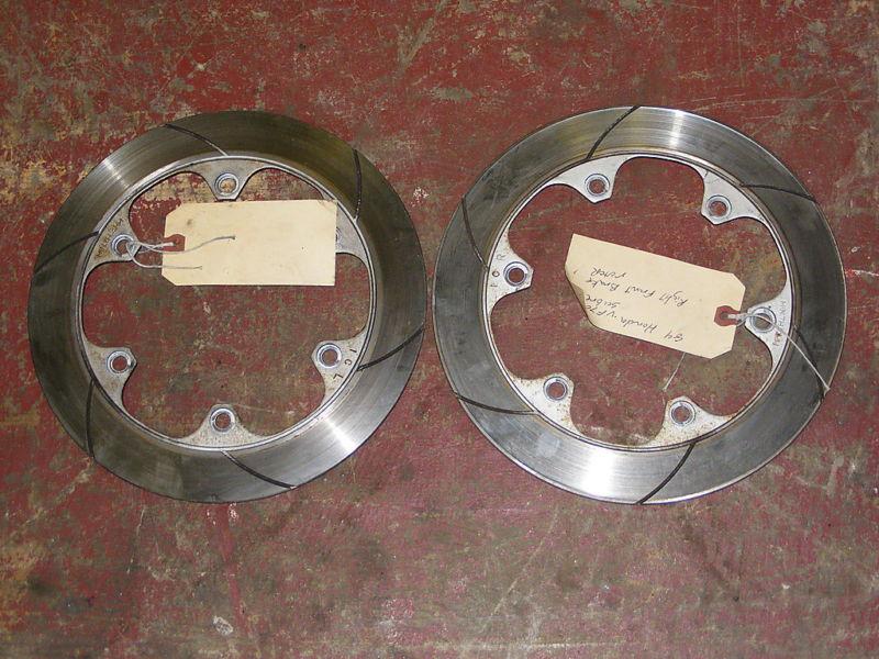 84 honda vf700fs sabre front brake rotors