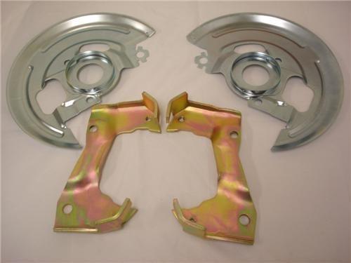 1 day super sale!! new gm disc brake caliper brackets + backing plates