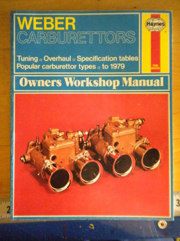 Webber carburettors haynes workshop manual