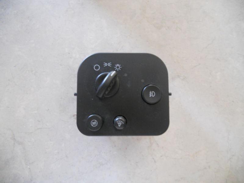 Gmc envoy 02-07 headlamp control switch oem works nr trailblazer chevrolet