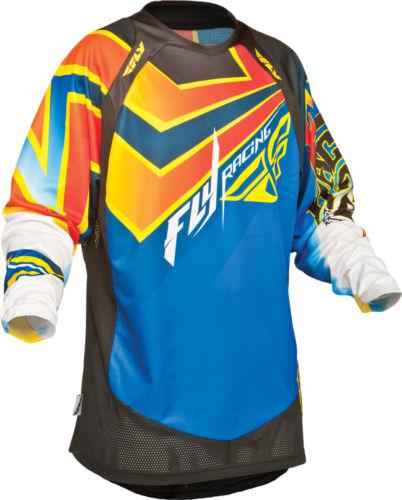 Fly racing evolution vertigo jersey blue/yellow/black xx-large 367-2212x