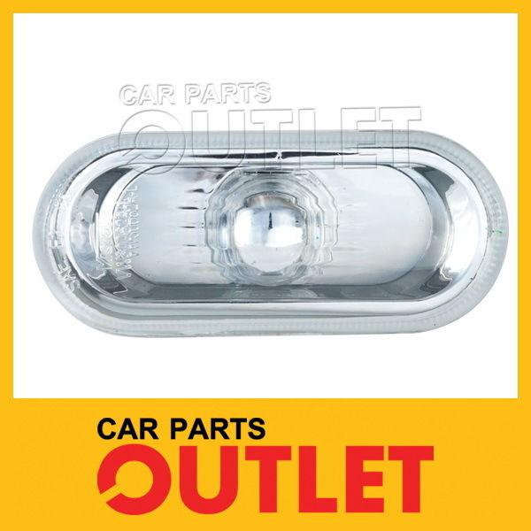 99-05 vw jetta golf 99-01 passat side marker light lamp fender mount clear lens