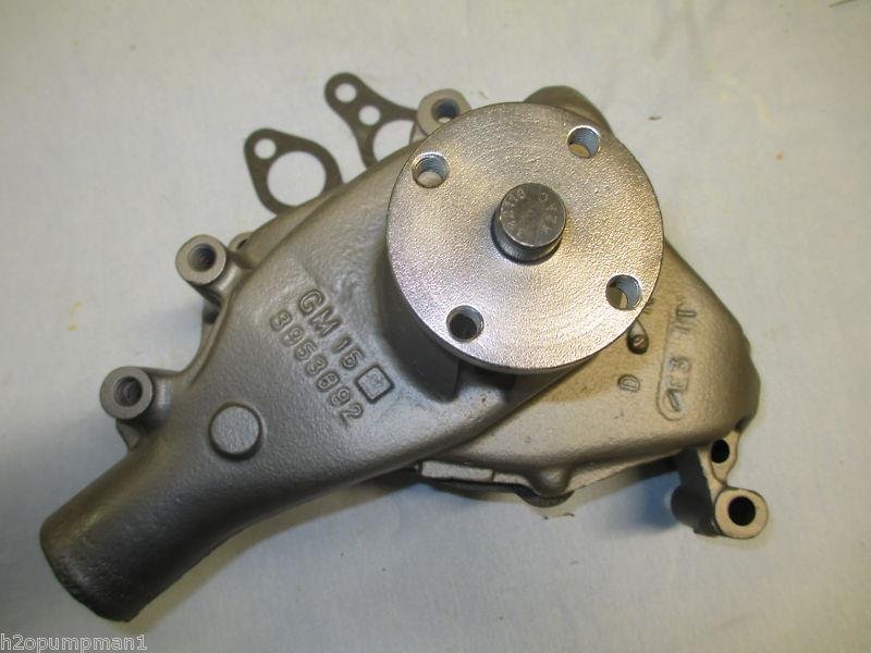 1971 camaro chevelle nova impala  sb oem #'s 692 water pump,gm15 dated  e -3 -1