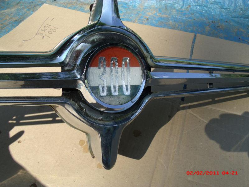 1963 oem chrysler 300 grill insert