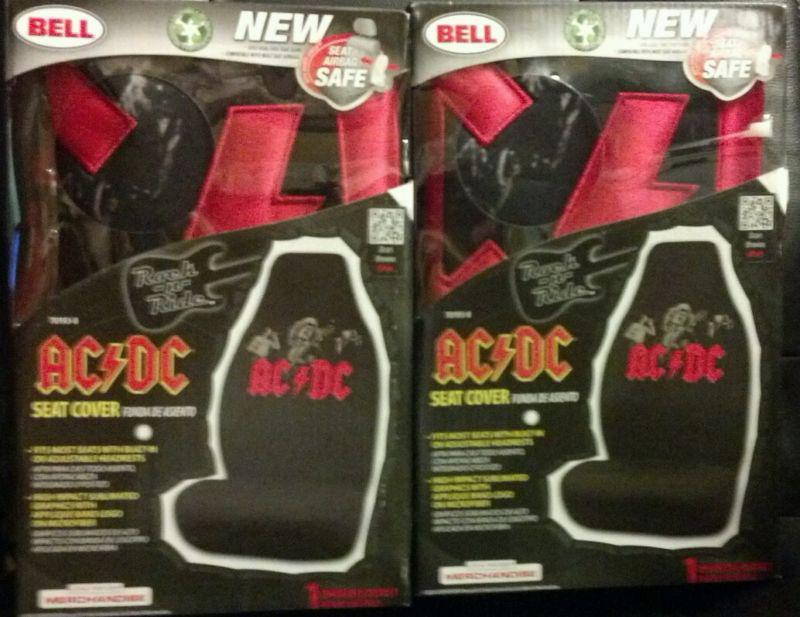 Pair of ac/dc seat covers