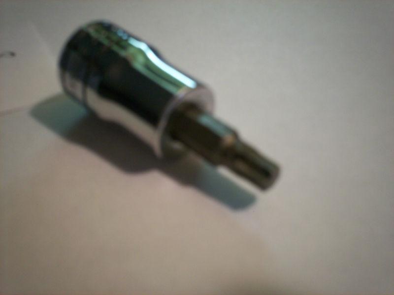 Snap on torx socket driver, 3/8" drive, t27, ftx27e in good working condition