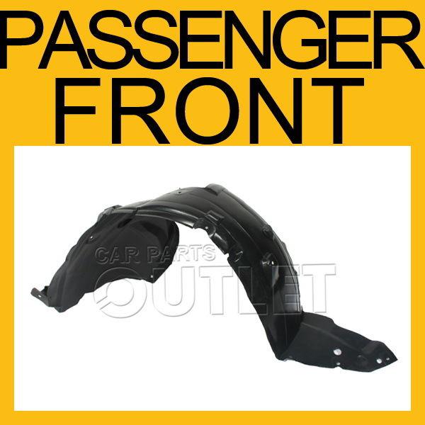 Sentra front fender liner splash shield 2.0 sr/sl right