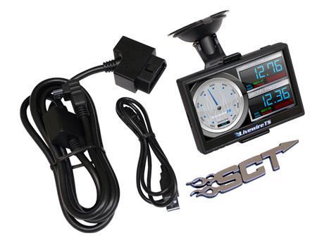 Sct livewire ts 5015 tuner and monitor superduty 6.0 7.3, ecoboost, mustang